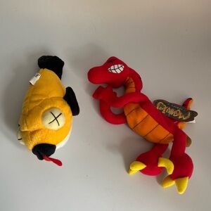 Meanies Plush Animals Set of Two